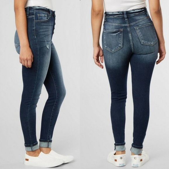 KanCan Signature Kurvy High Skinny Jean HW9273 - Picture 5 of 5